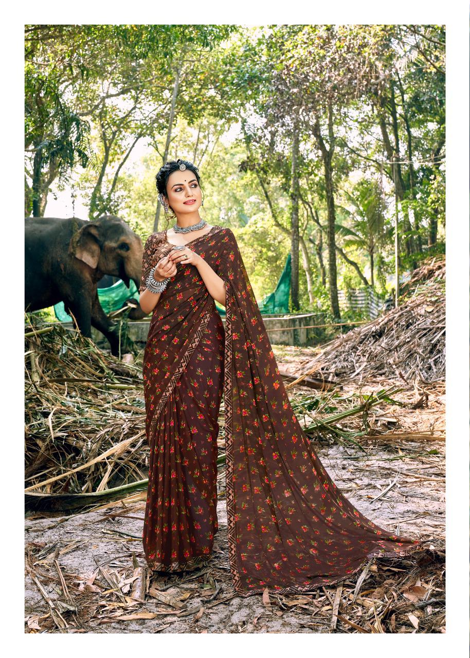 lt kashvi creation purva Weightless attrective look saree catalog