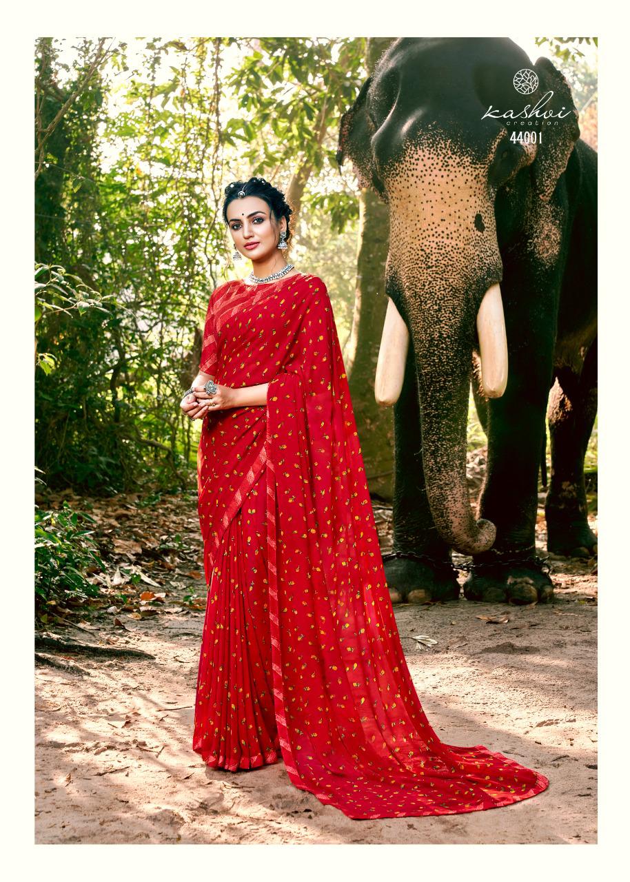 lt kashvi creation purva Weightless attrective look saree catalog