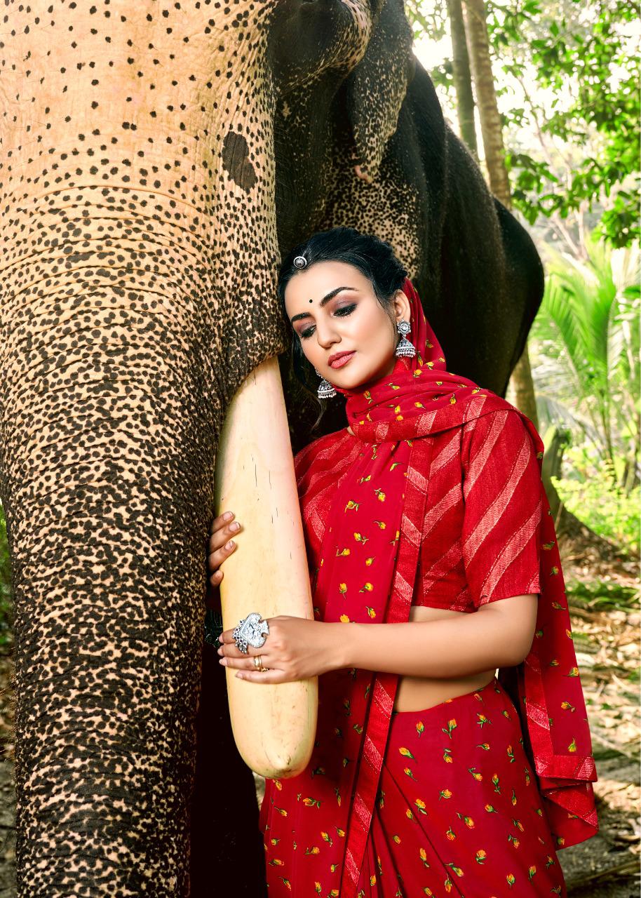 lt kashvi creation purva Weightless attrective look saree catalog