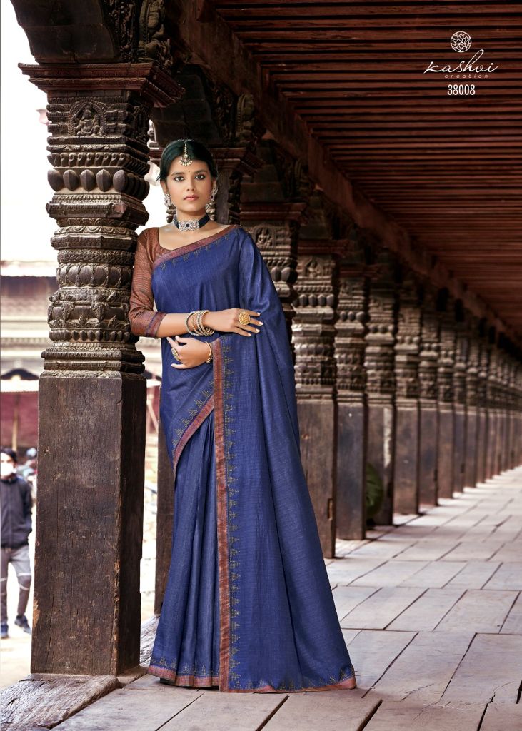 lt kashvi creation sangam dola silk exclusive look saree catalog