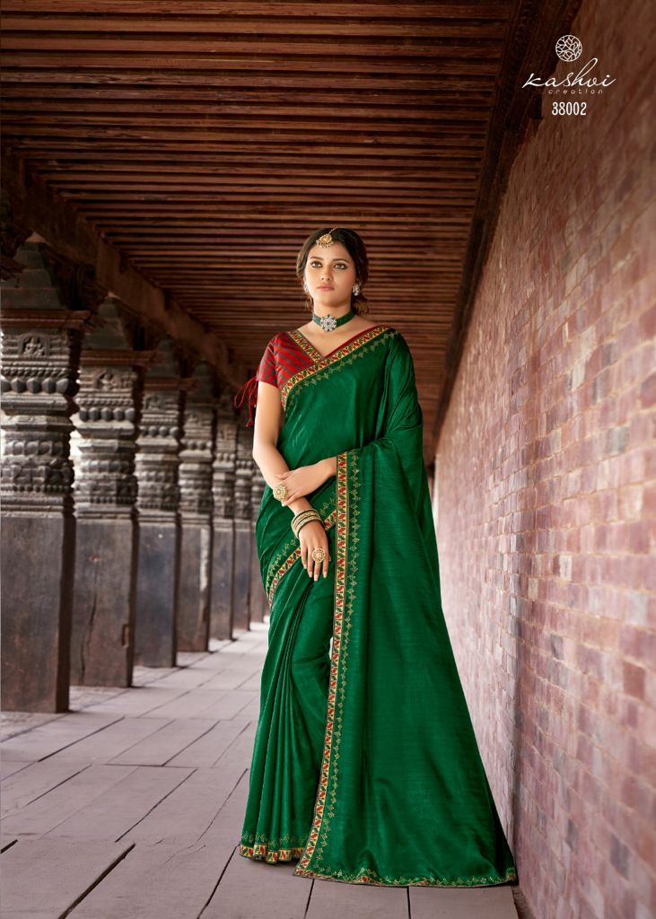 lt kashvi creation sangam dola silk exclusive look saree catalog