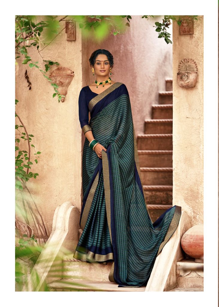 lt kashvi creation vastra moss exclusive print saree catalog