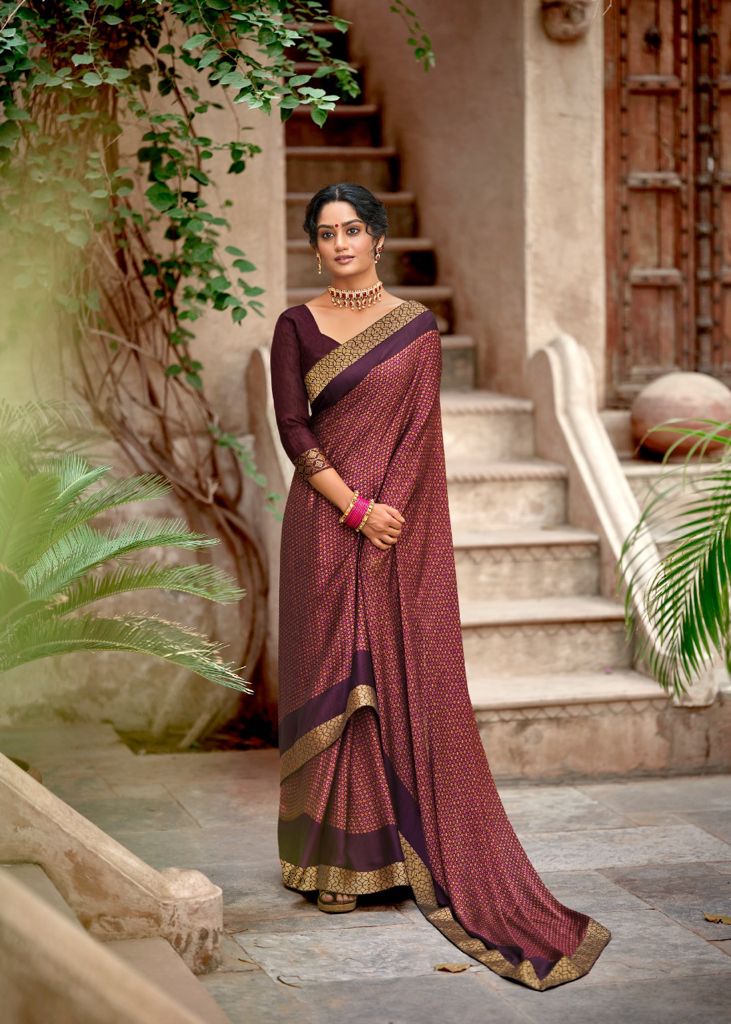 lt kashvi creation vastra moss exclusive print saree catalog