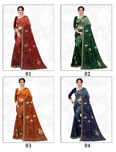 lt kashvi galaxy vichitra graceful look saree catalog