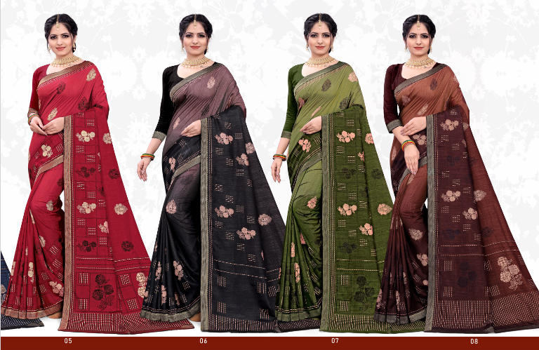 lt kashvi galaxy vichitra graceful look saree catalog