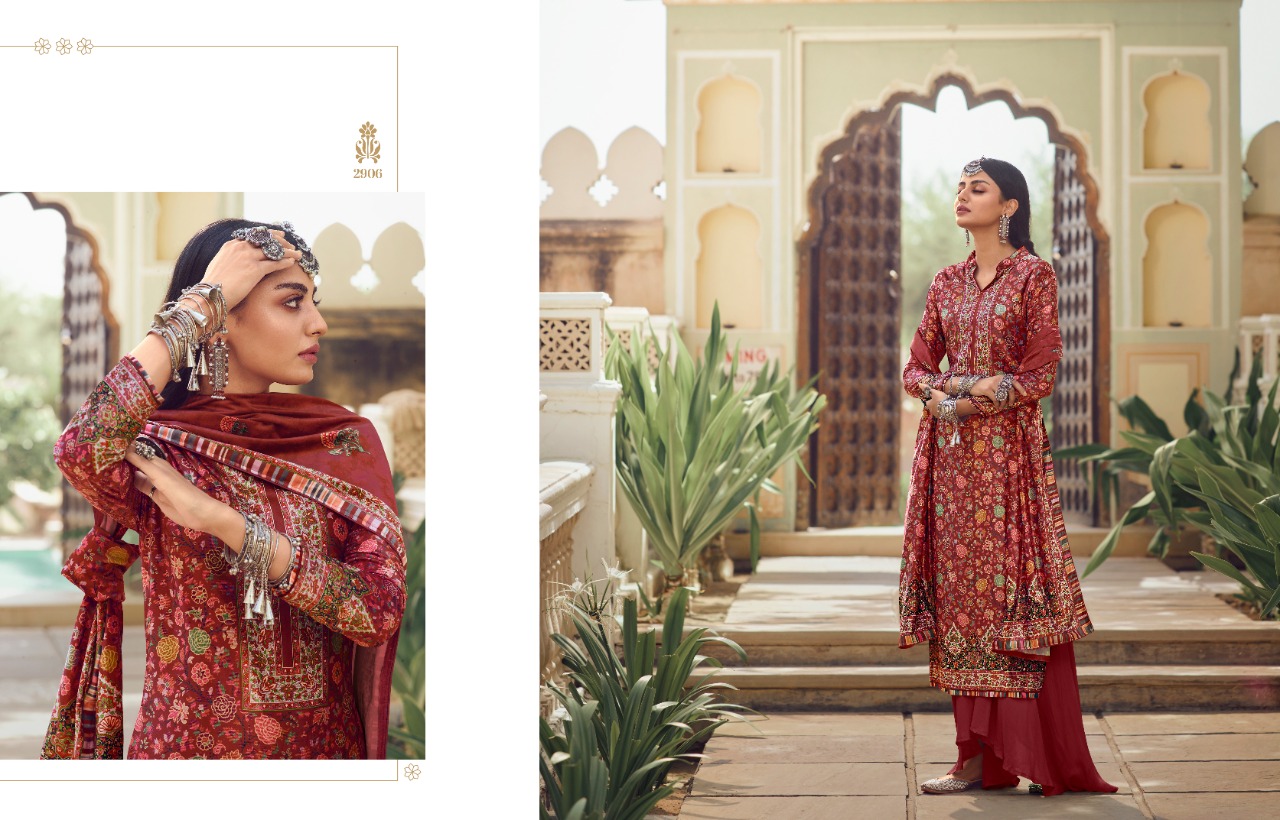 meera trendz velvet 4  velvet gorgeous look salwar suit catalog