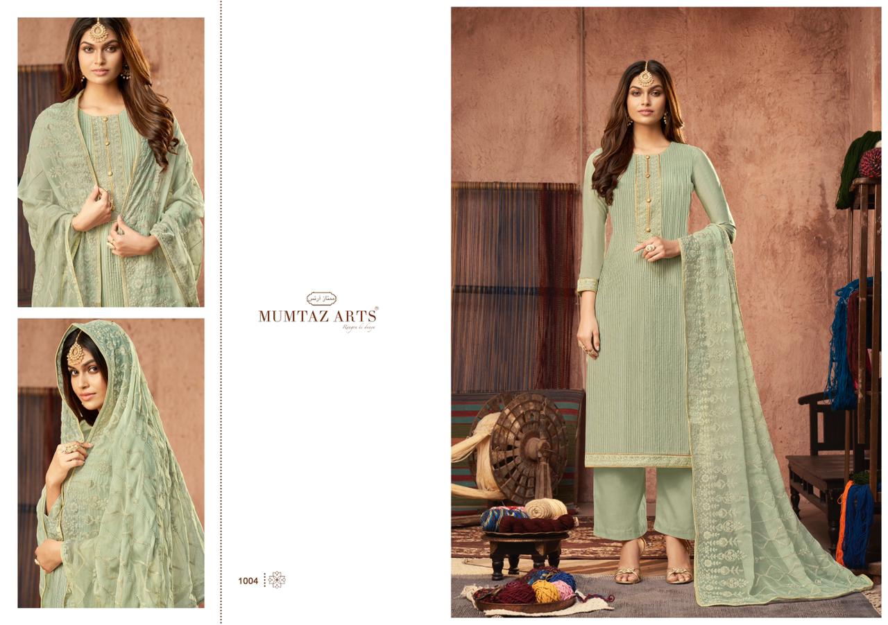 mumtaz arts kashmiri viscose attrective print salwar suit catalog