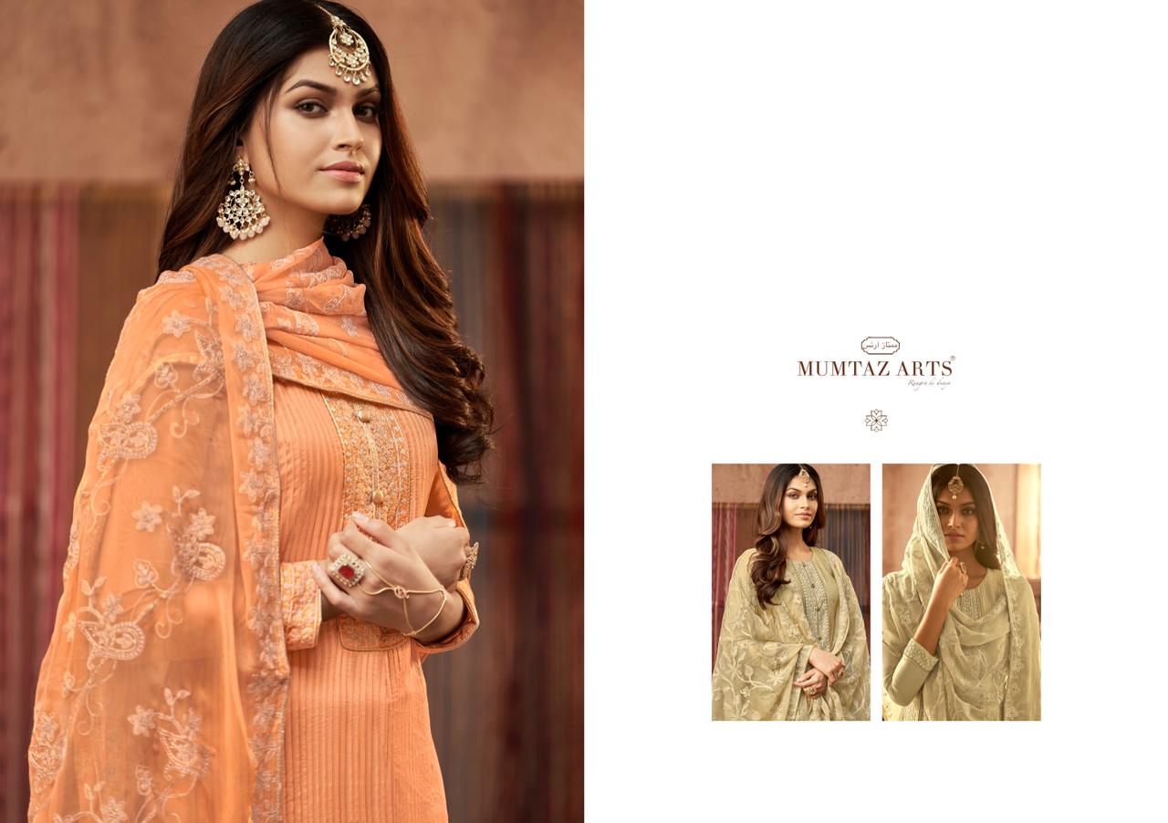 mumtaz arts kashmiri viscose attrective print salwar suit catalog