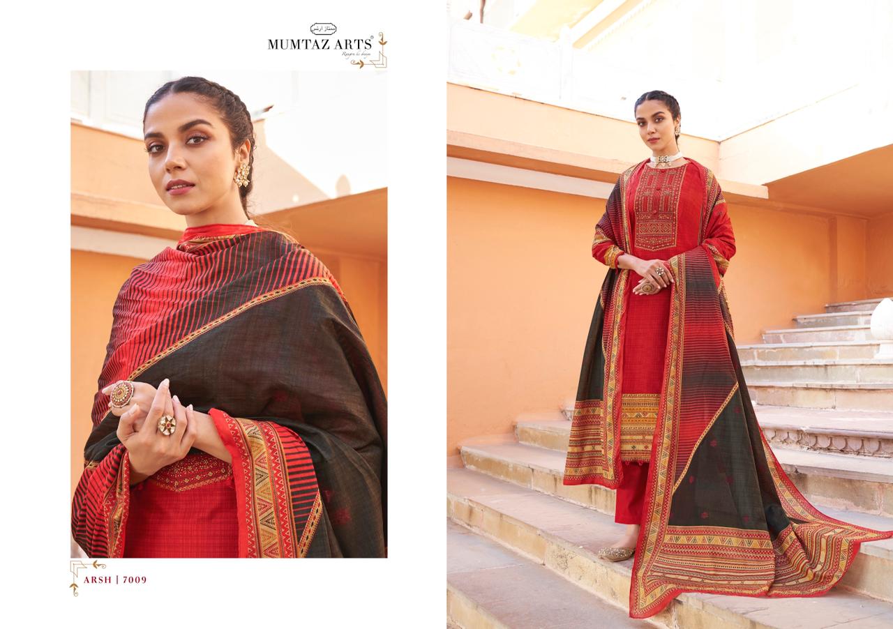 mumtaz arts rango ki duniya arsh lawn cotton elegant salwar suit catalog