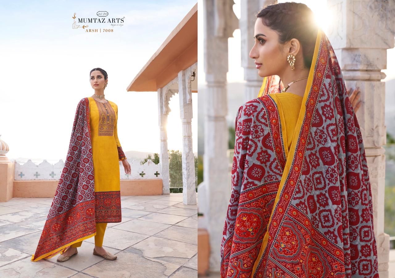 mumtaz arts rango ki duniya arsh lawn cotton elegant salwar suit catalog