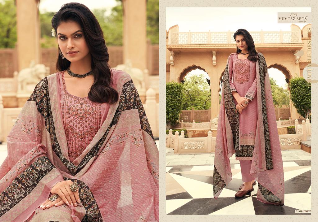 mumtaz arts rango ki duniya megh malhar nx pure lawn cotton elegant Heavy embroidery salwar suit catalog