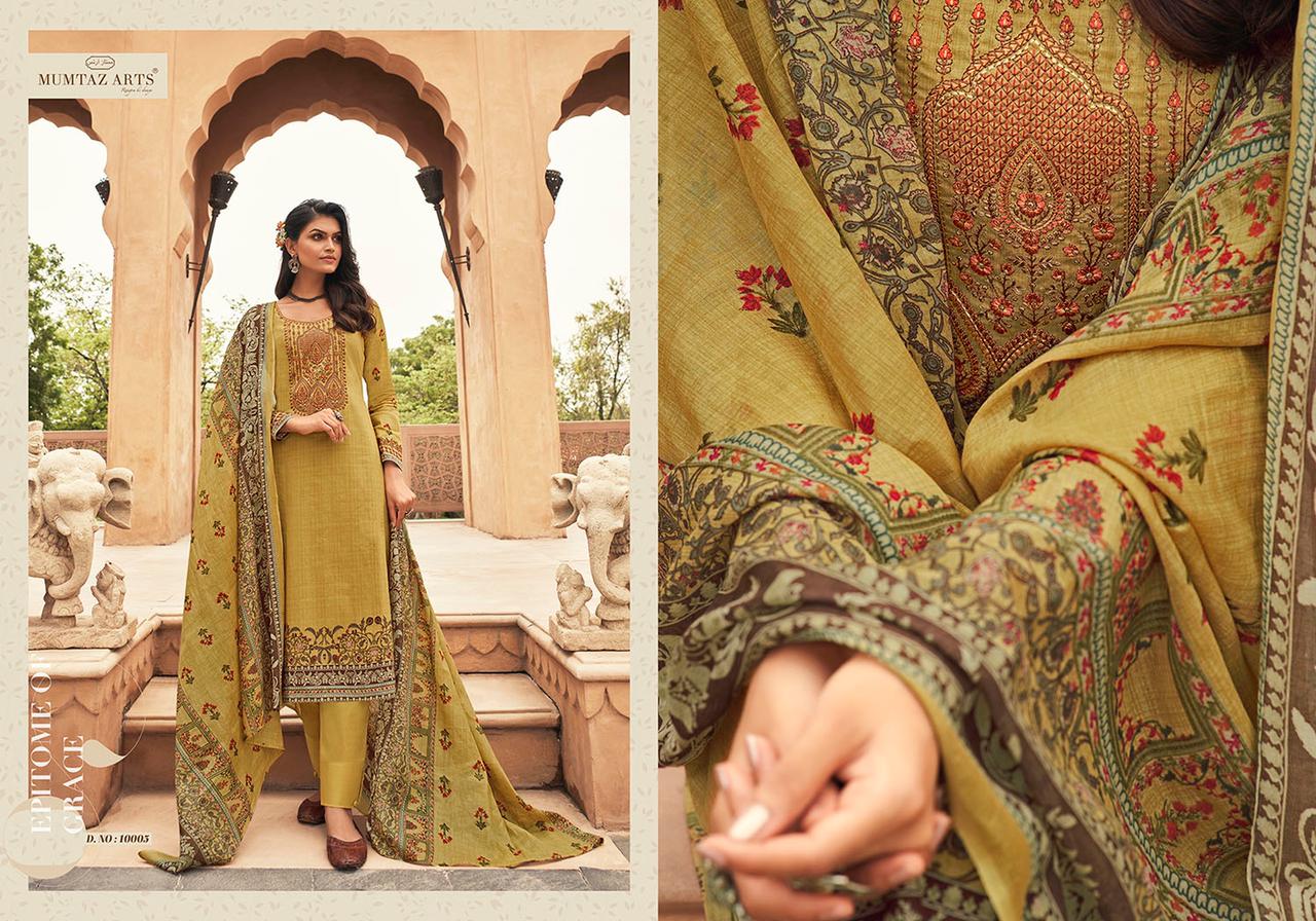 mumtaz arts rango ki duniya megh malhar pure lawn cotton elegant print salwar suit catalog