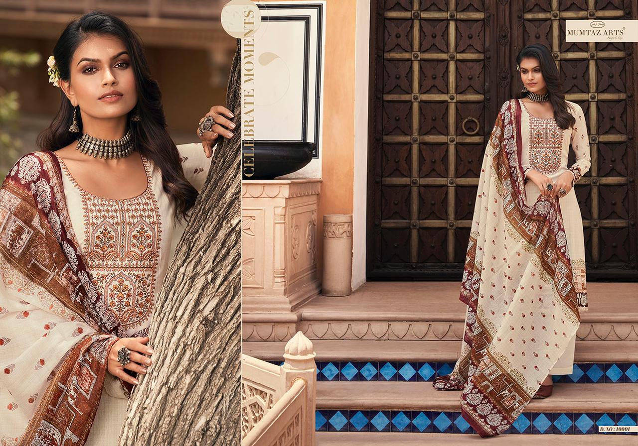 mumtaz arts rango ki duniya megh malhar pure lawn cotton elegant print salwar suit catalog