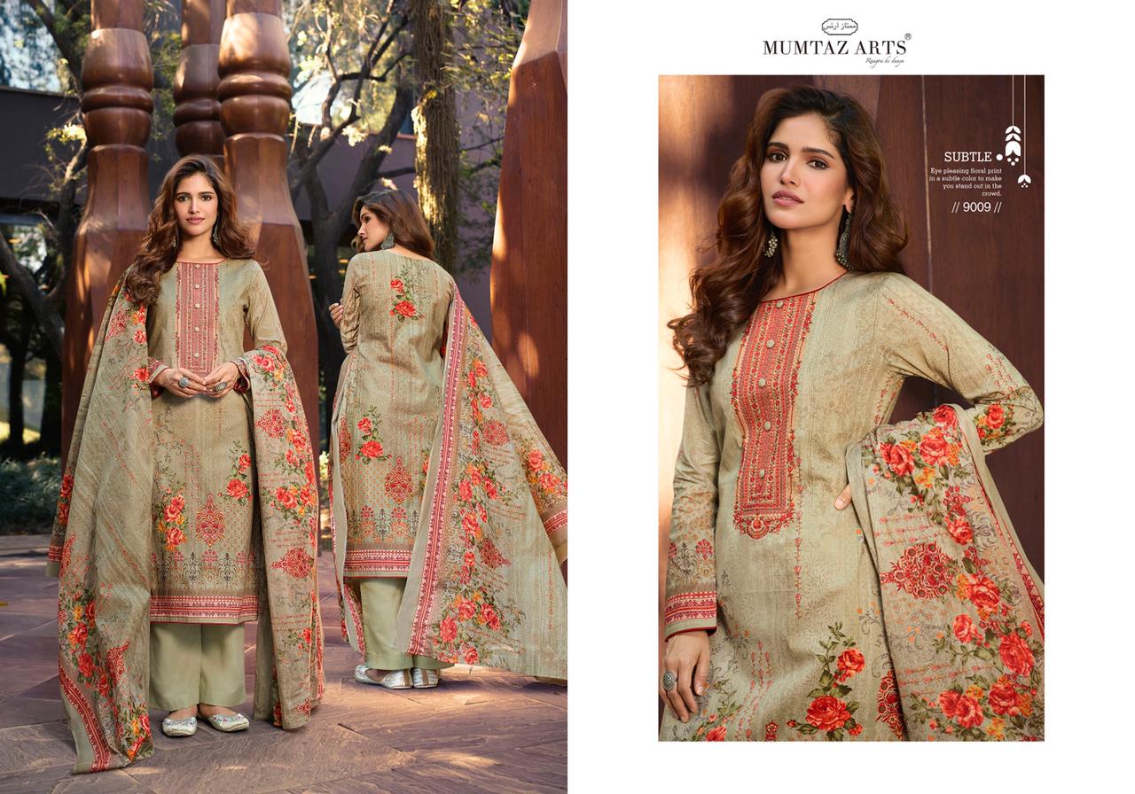 mumtaz arts rango ki duniya parineeta edition pure lawn cotton elegant salwar suit catalog