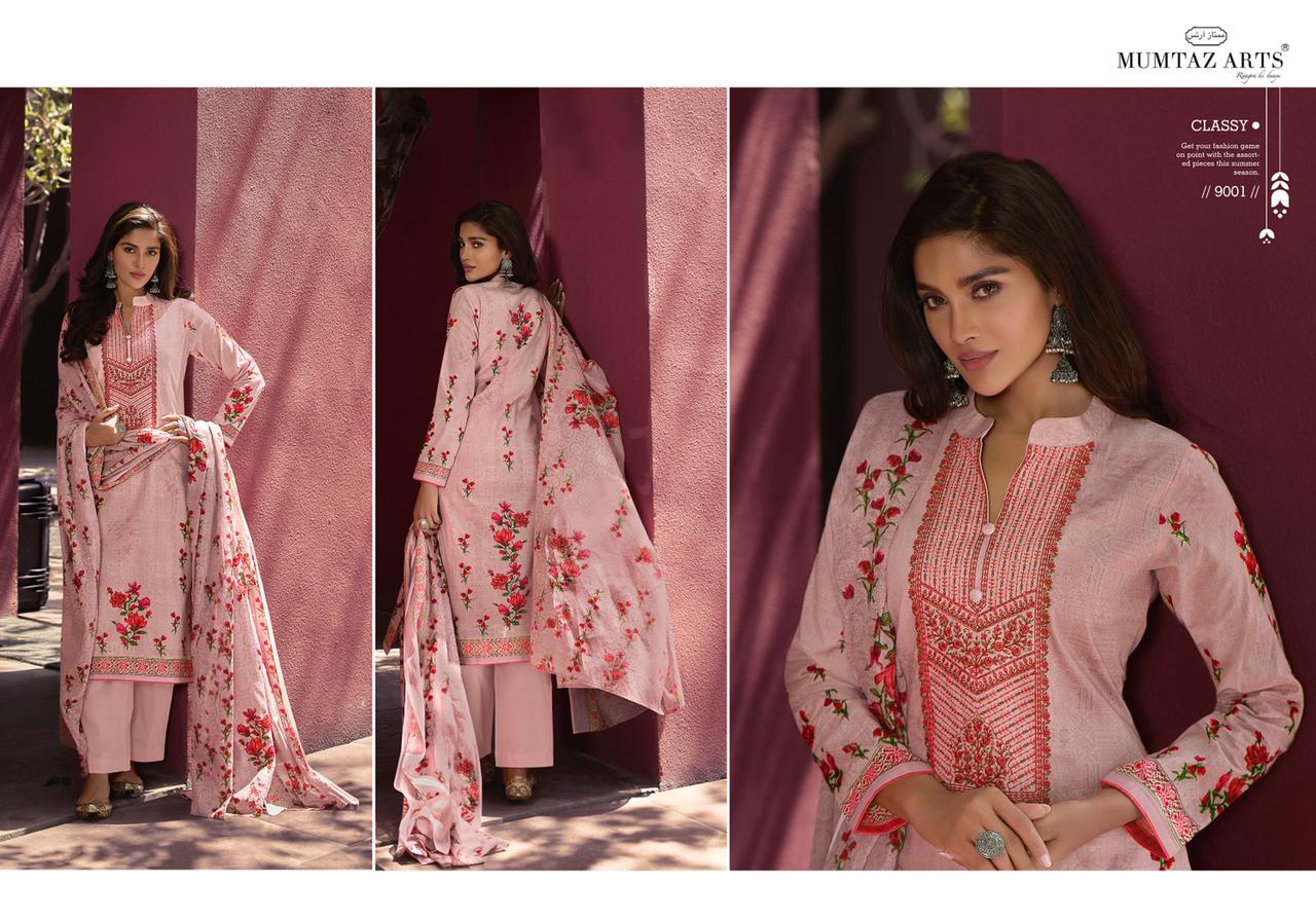 mumtaz arts rango ki duniya parineeta edition pure lawn cotton elegant salwar suit catalog