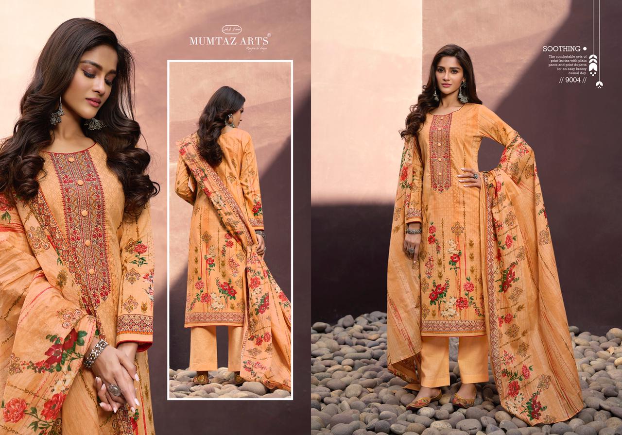 mumtaz arts rango ki duniya parineeta edition pure lawn cotton elegant salwar suit catalog