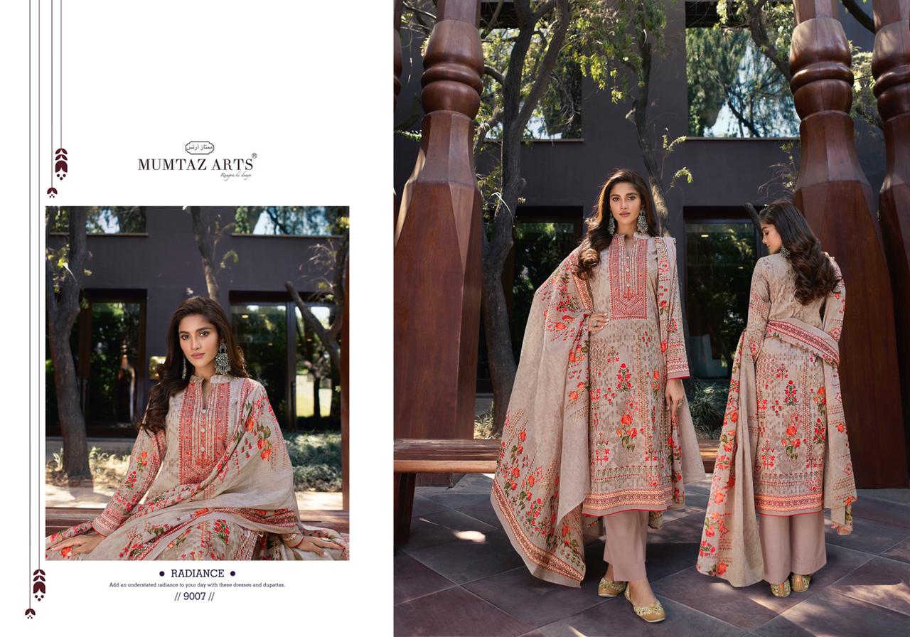 mumtaz arts rango ki duniya parineeta edition pure lawn cotton elegant salwar suit catalog