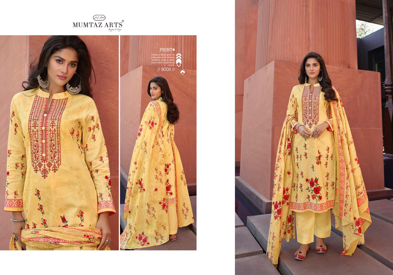 mumtaz arts rango ki duniya parineeta edition pure lawn cotton elegant salwar suit catalog