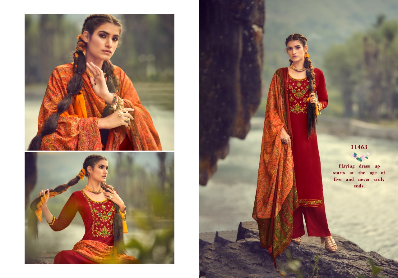 panch ratna kalpana parampara astonishing salwar suit catalog