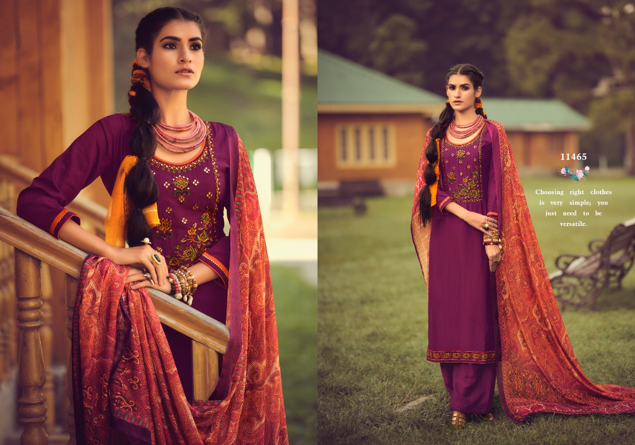 panch ratna kalpana parampara astonishing salwar suit catalog