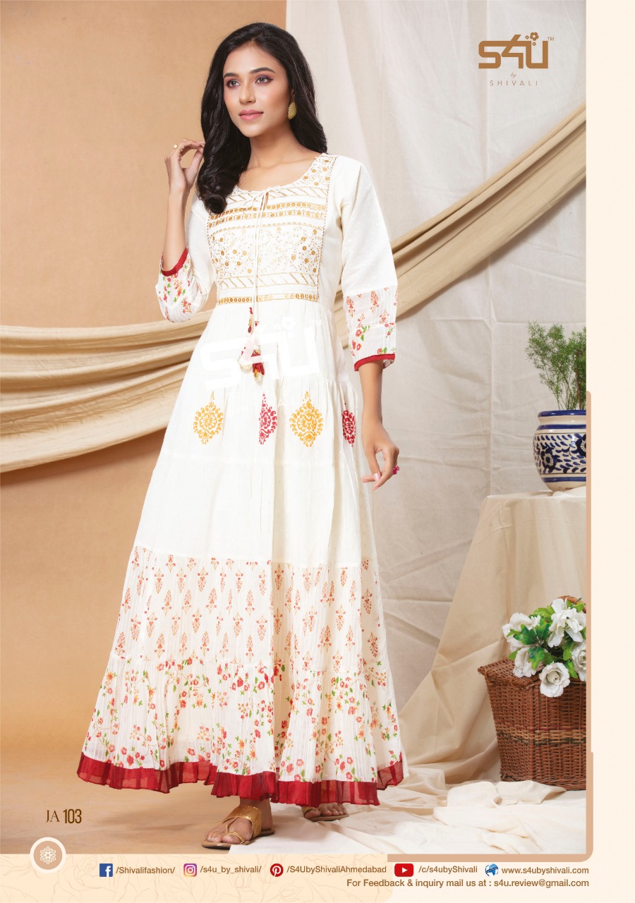 s4u jasmine cotton elegant gown  catalog