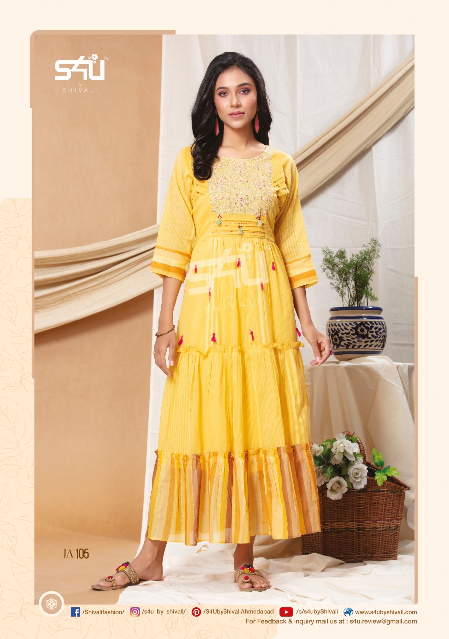 s4u jasmine cotton elegant gown  catalog