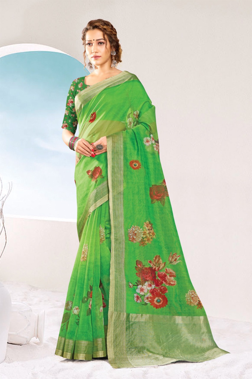 sangam prints aaina organza gorgeous look saree catalog