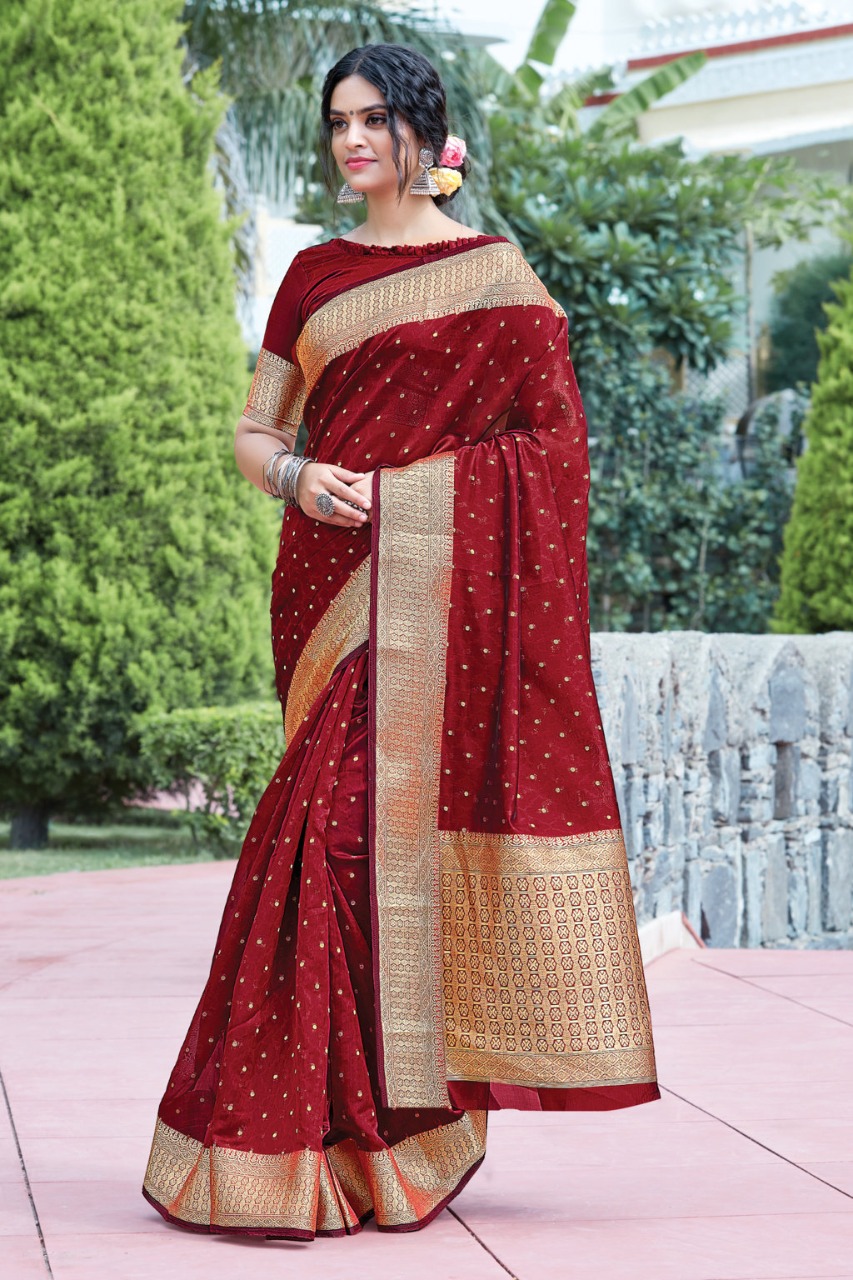 sangam prints anupama organza  decent look saree catalog