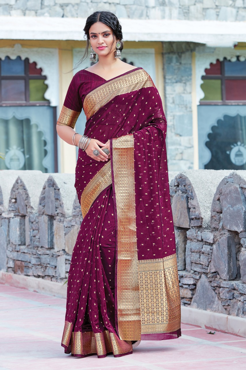 sangam prints anupama organza  decent look saree catalog