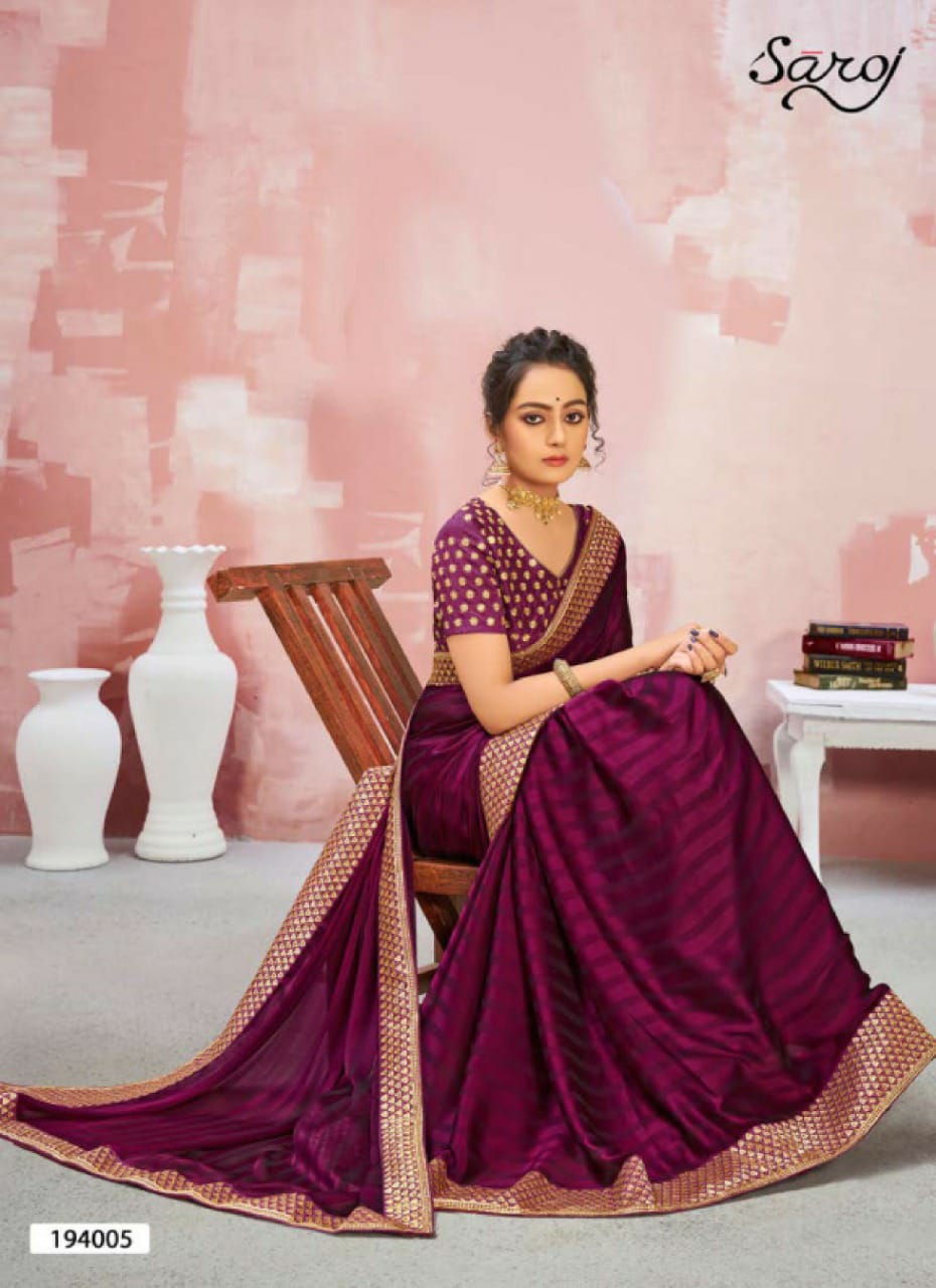 saroj mishri weightless gorgeous look saree catalog