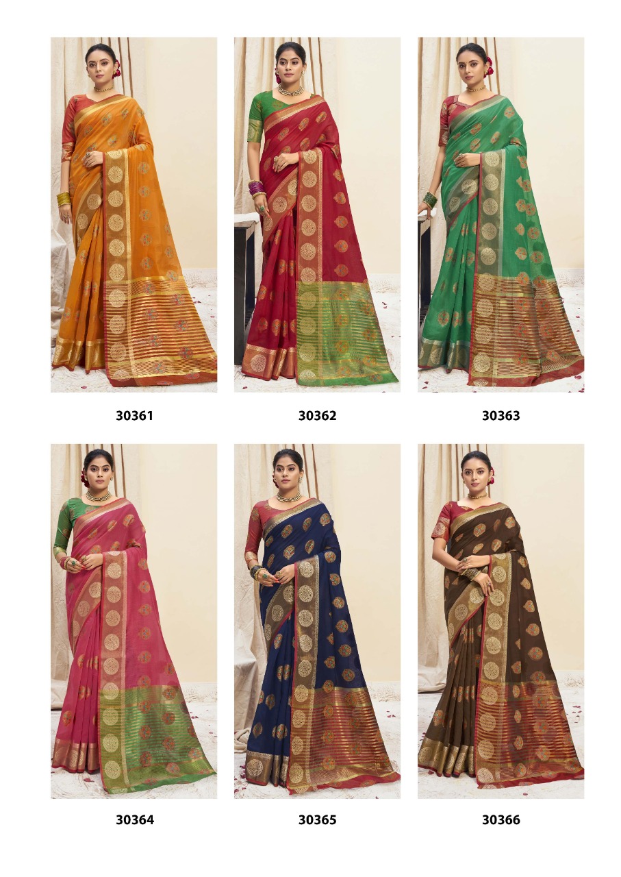 shakunt weaves jayavanti cotton graceful look saree catalog