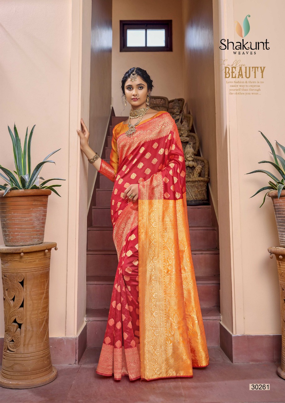 shakunt weaves roopnarayani silk graceful look saree catalog