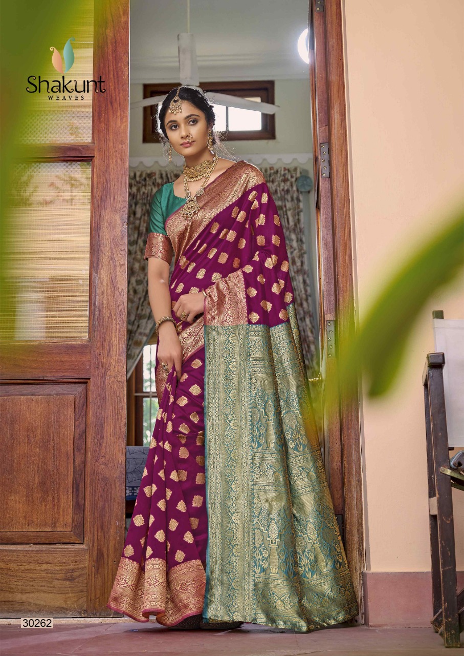 shakunt weaves roopnarayani silk graceful look saree catalog