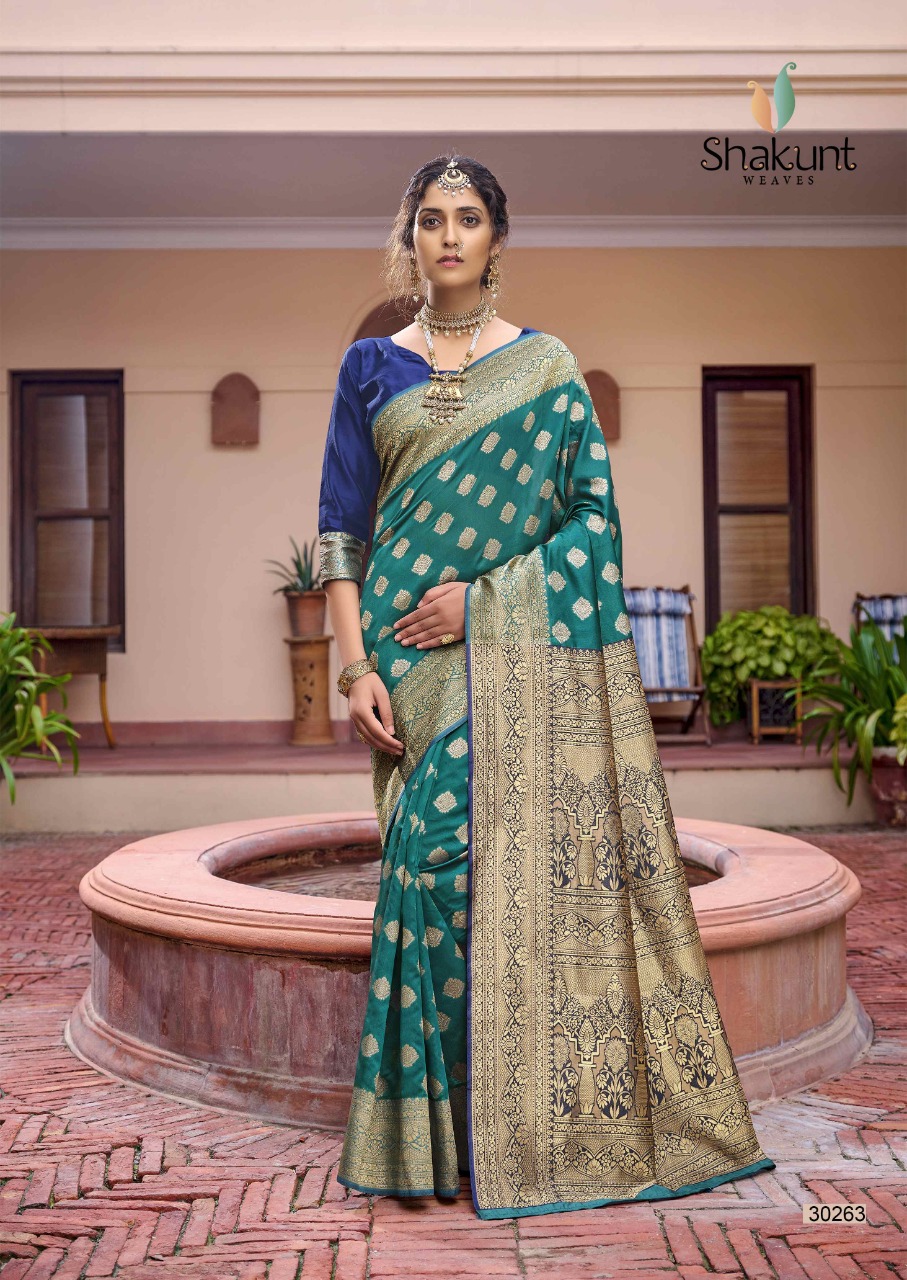 shakunt weaves roopnarayani silk graceful look saree catalog