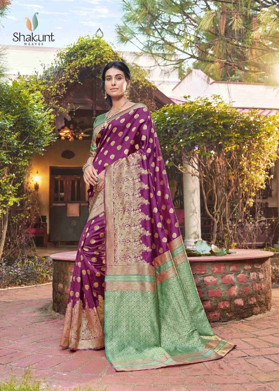 shakunt weaves shobhana silk elegant saree catalog