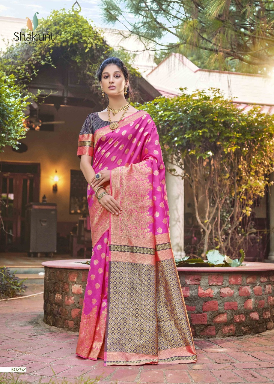 shakunt weaves shobhana silk elegant saree catalog