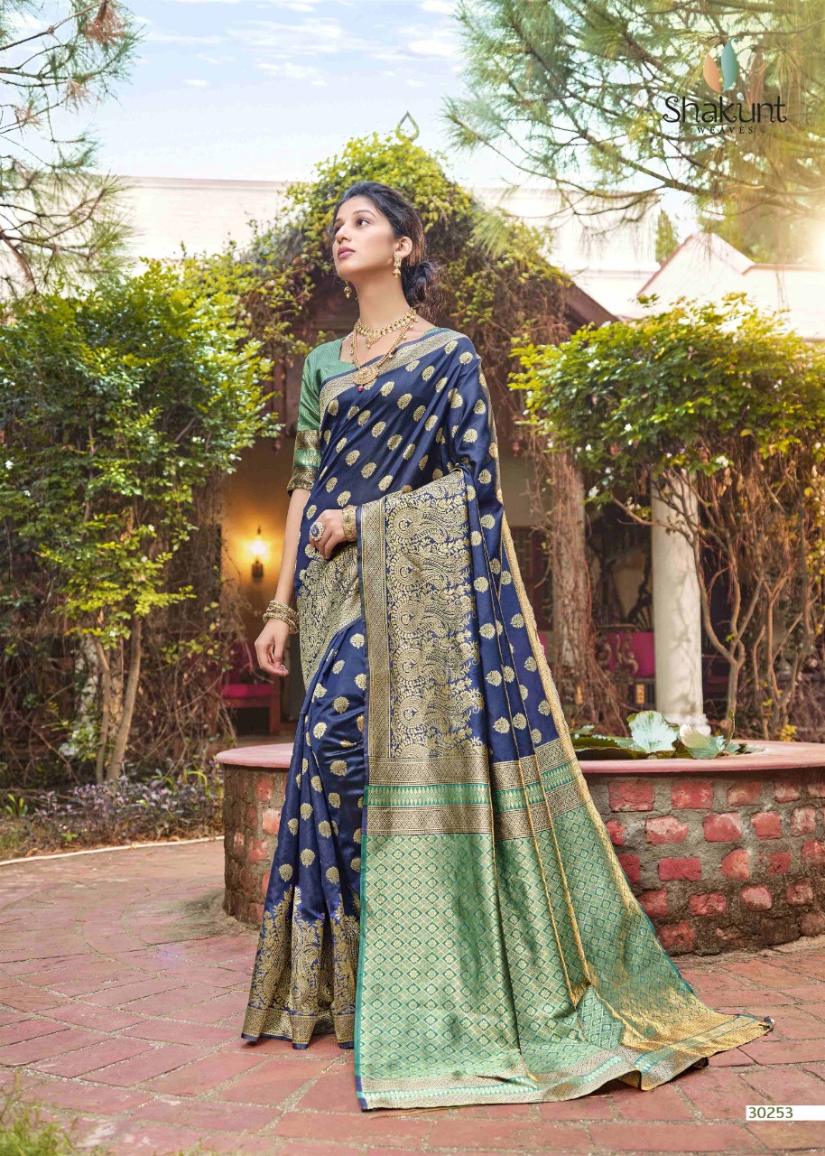 shakunt weaves shobhana silk elegant saree catalog