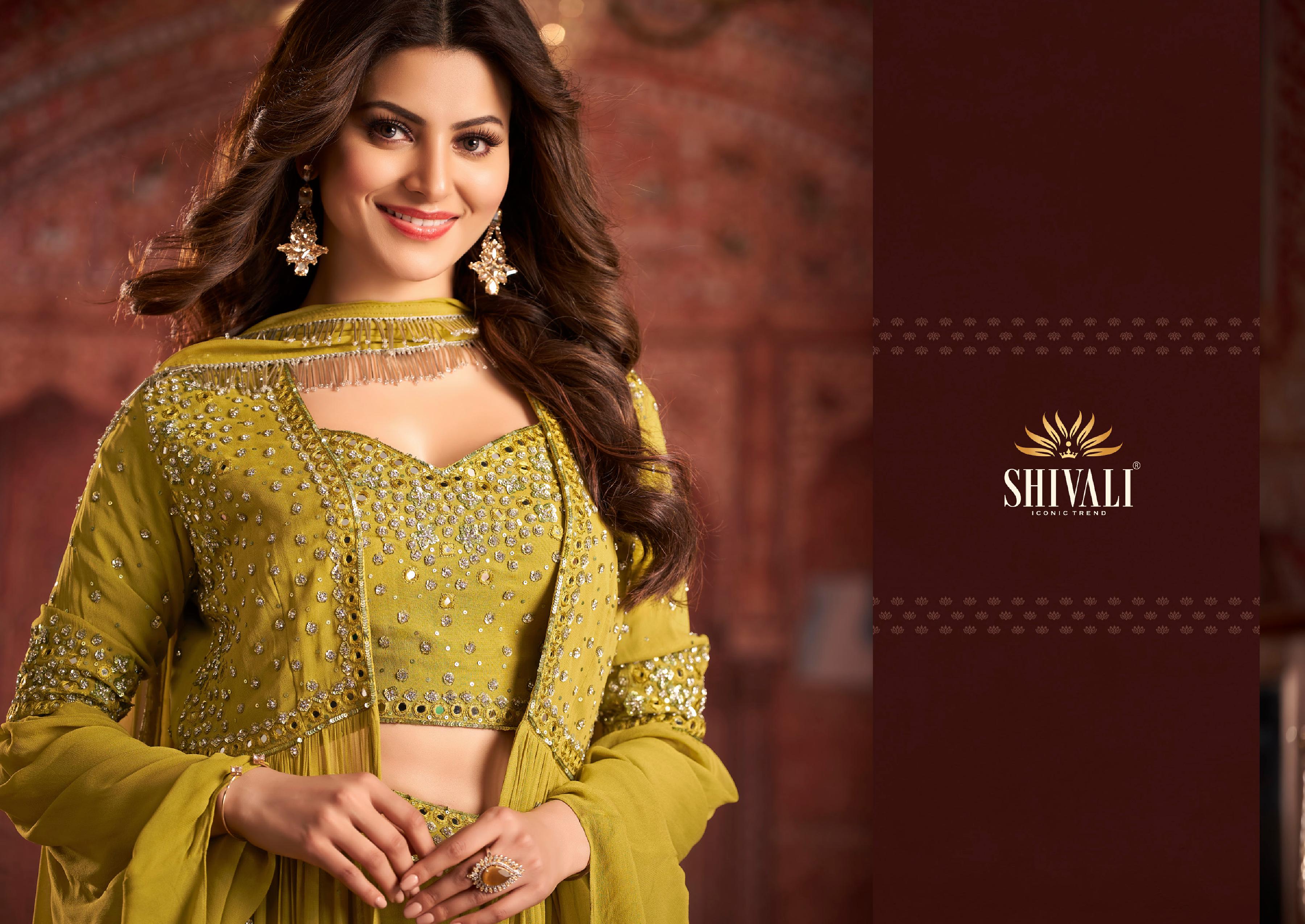 shivali fashion  Alisha Volume 8 fancy gorgeous look lehngha catalog