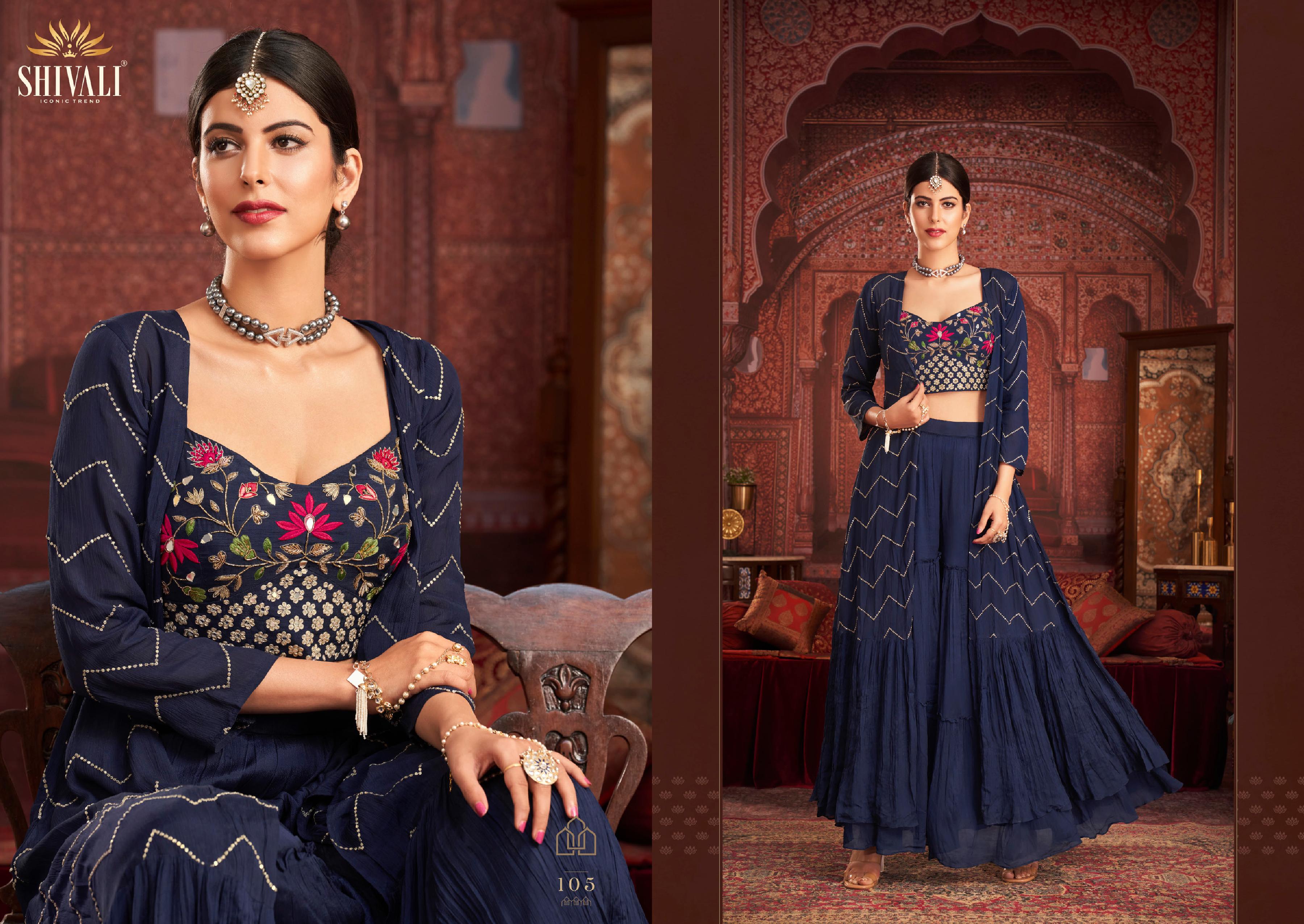 shivali fashion  Alisha Volume 8 fancy gorgeous look lehngha catalog