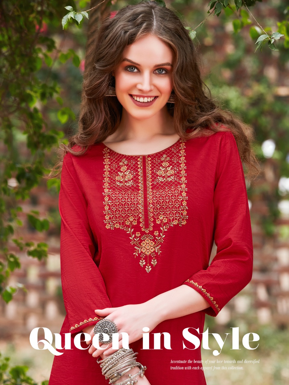 syasii rayasa pure chinon kashmiri embroidary gorgeous look kurti with bottom catalog