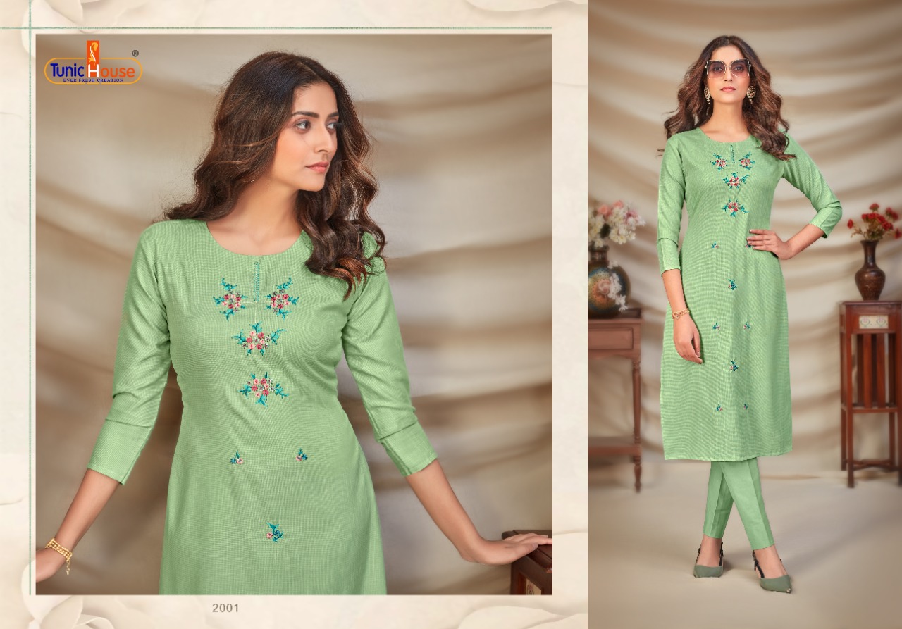 tunic house norja 3 viscouse graceful look kurti catalog