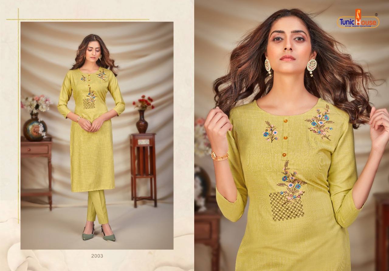 tunic house norja 3 viscouse graceful look kurti catalog