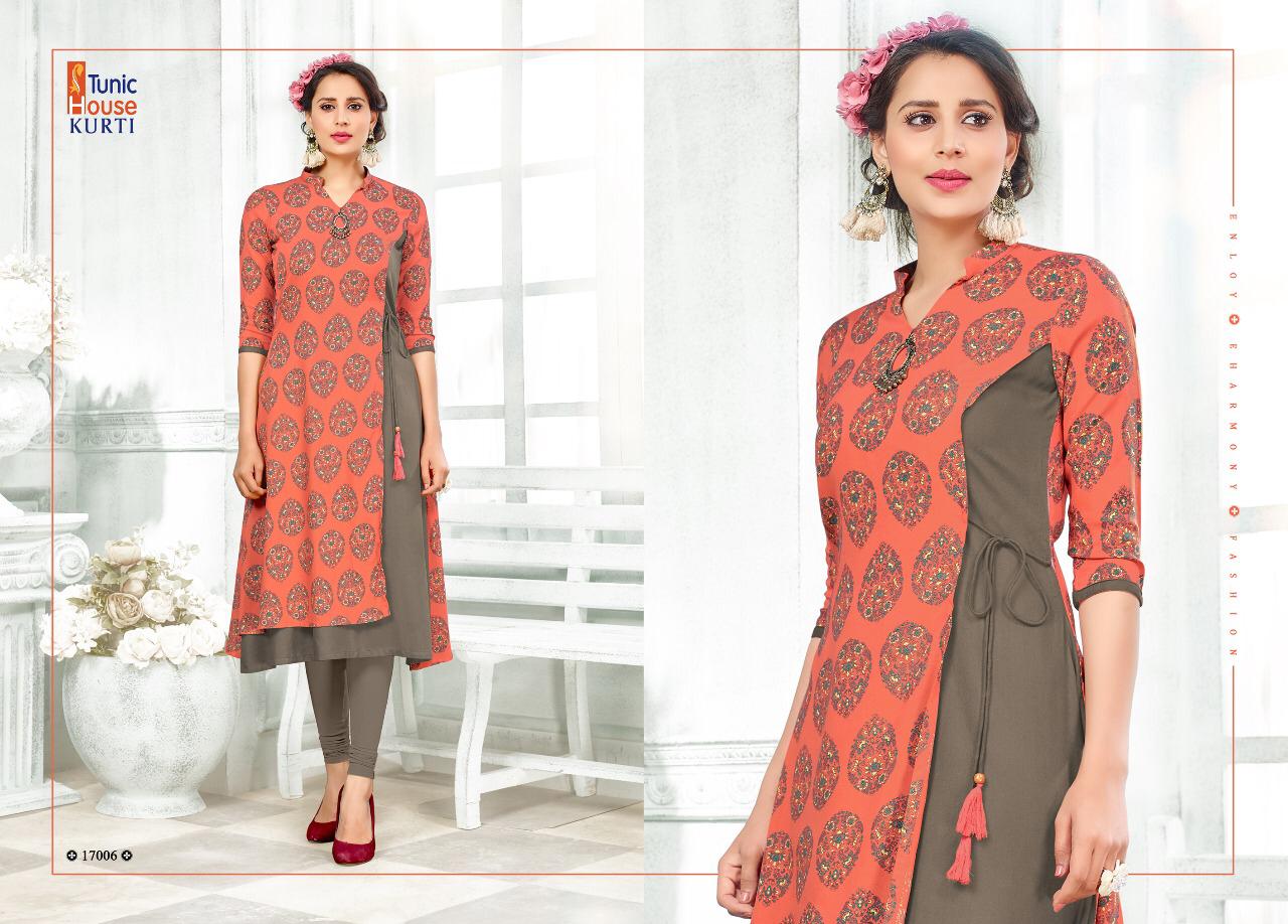 tunic house rukhsar vol 2 viscose rayon graceful look kurti catalog