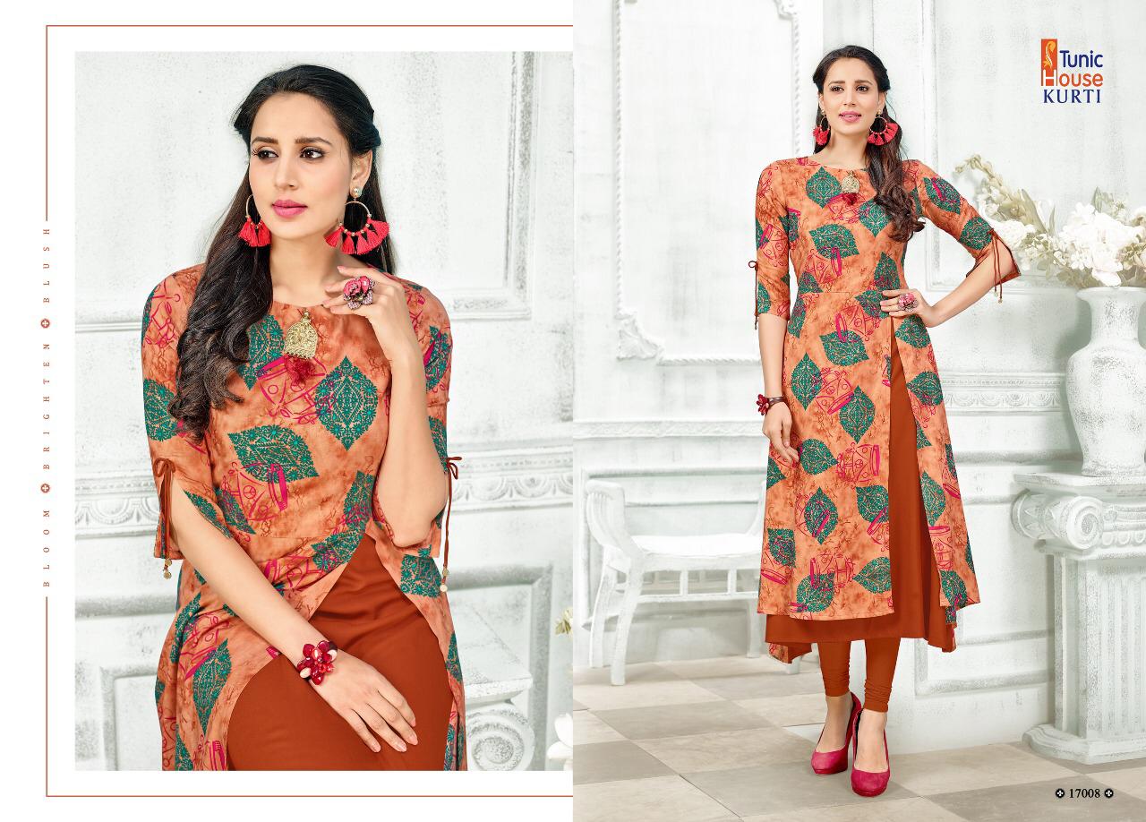 tunic house rukhsar vol 2 viscose rayon graceful look kurti catalog