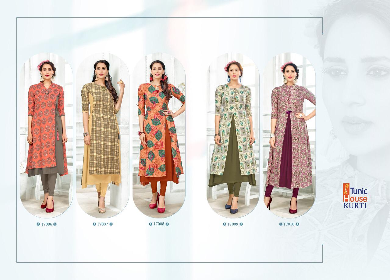 tunic house rukhsar vol 2 viscose rayon graceful look kurti catalog