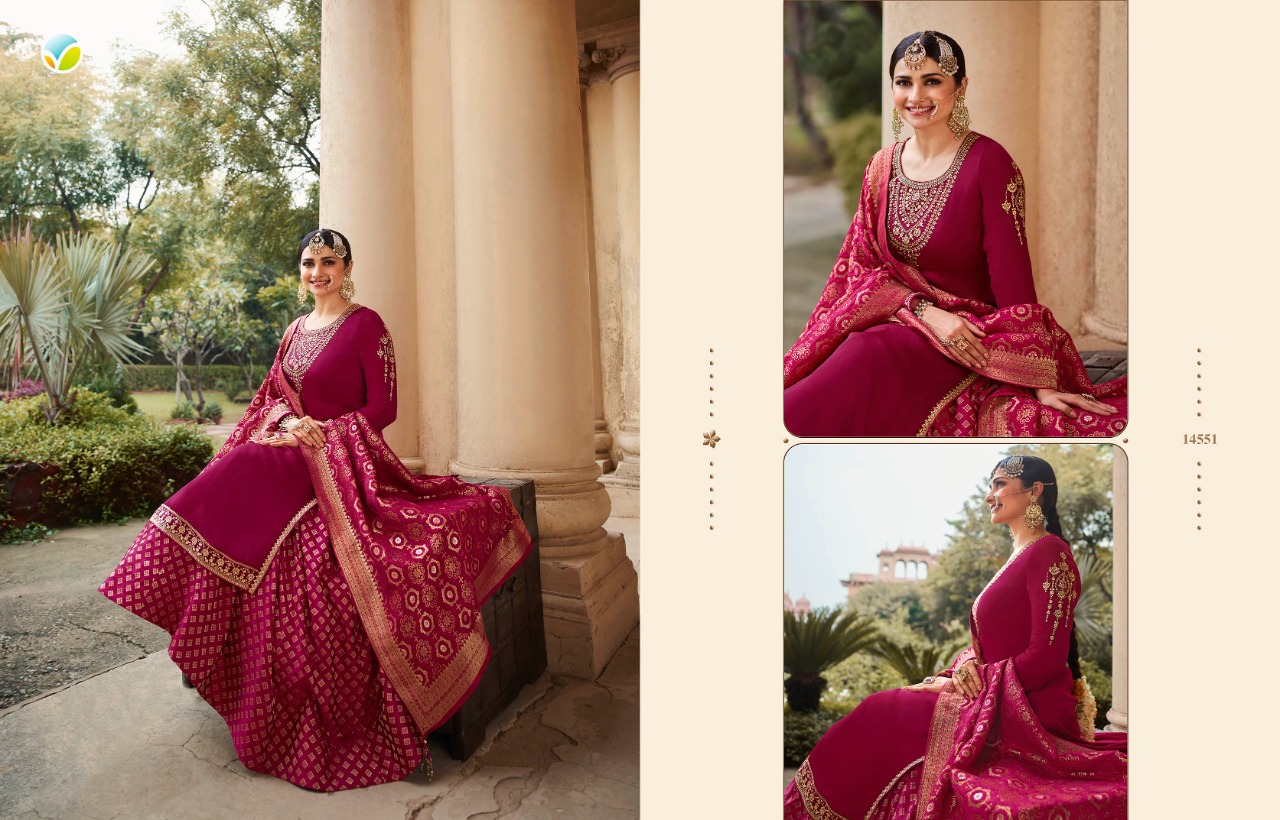 vinay fashion kaseesh benchmark 2 bsy festive look salwar suit catalog