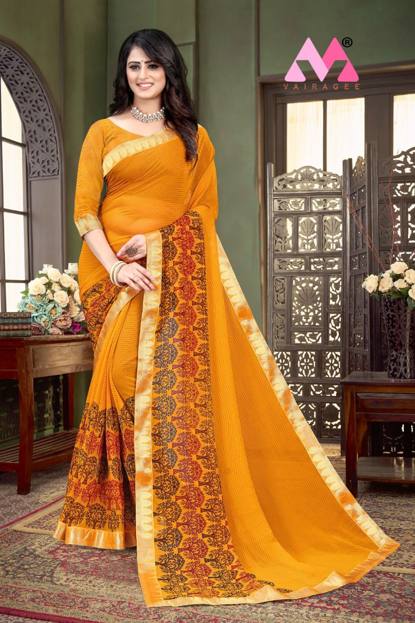 vivera internation lakshminath 3 chiffon attractive saree catalog