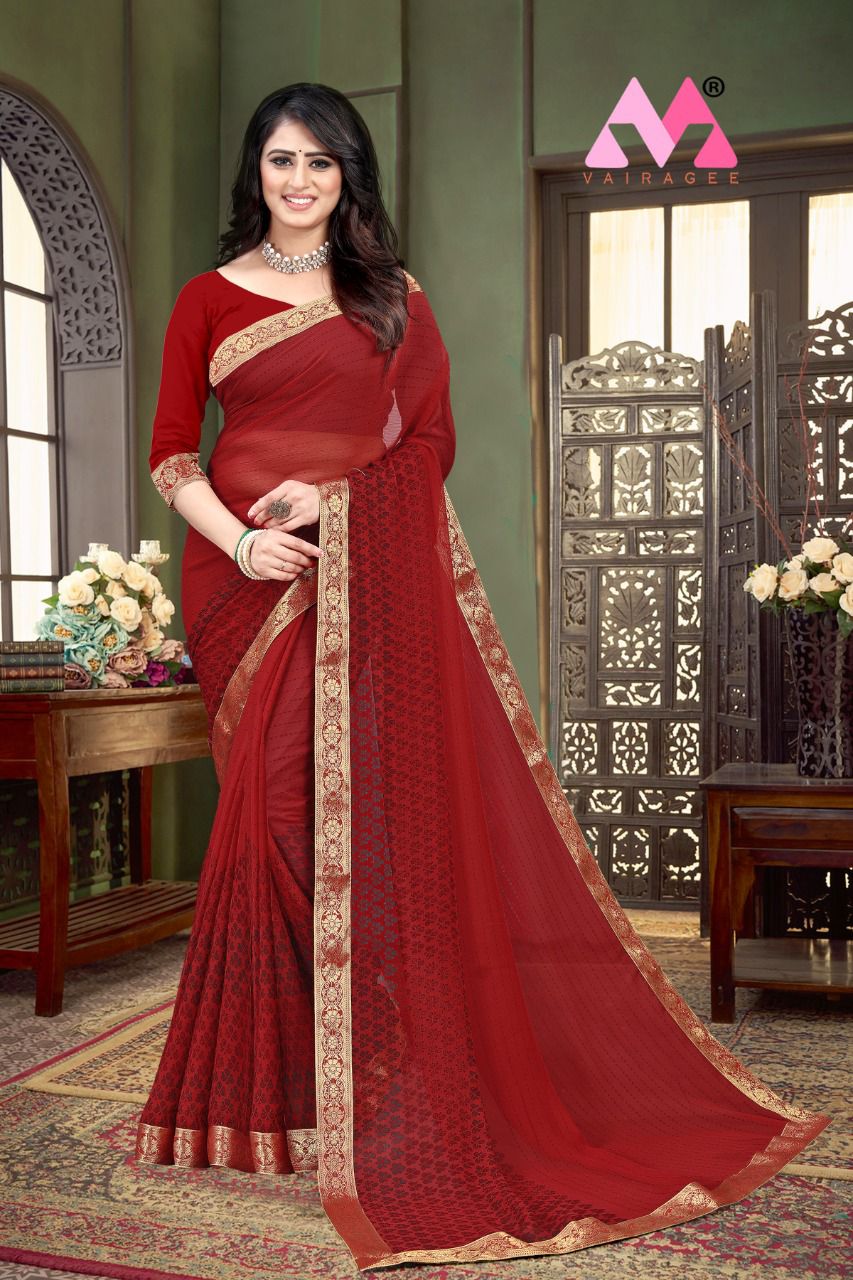 vivera internation lakshminath 3 chiffon attractive saree catalog