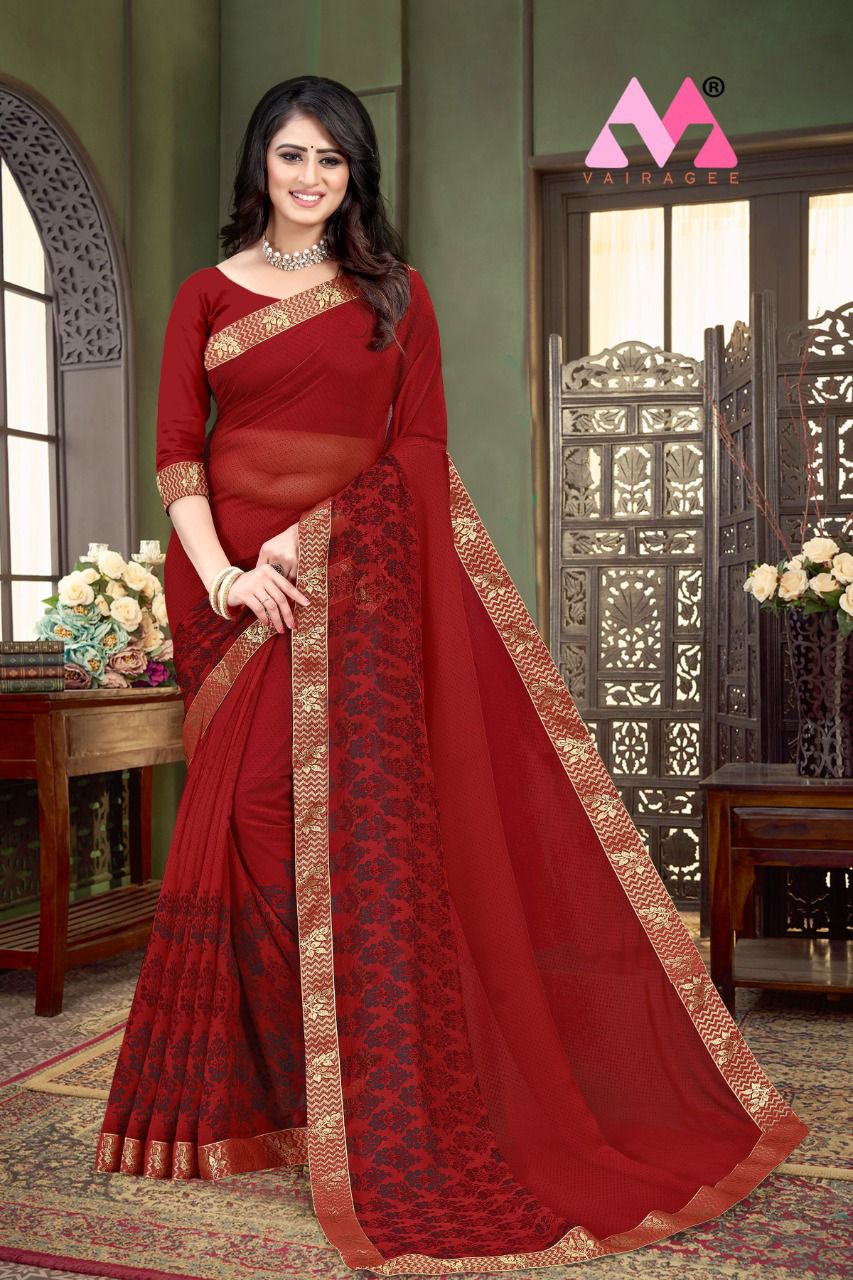 vivera internation lakshminath 3 chiffon attractive saree catalog