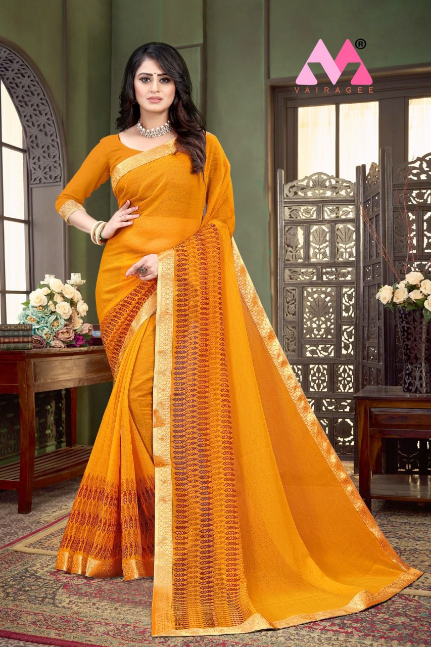 vivera internation lakshminath 3 chiffon attractive saree catalog